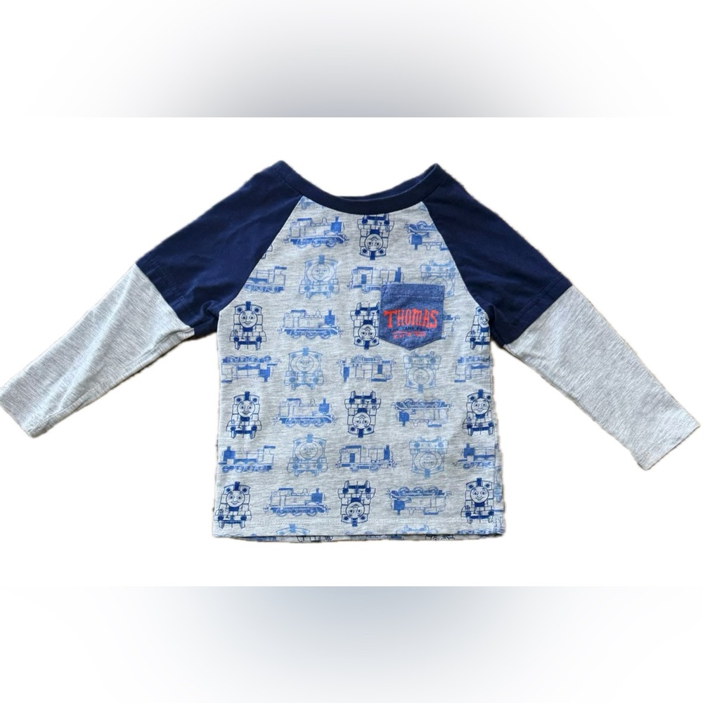 Thomas & Friends Blue and Gray Toddler Shirt